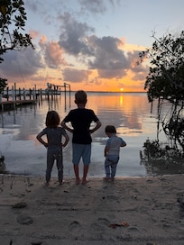 Sunset on the bayside