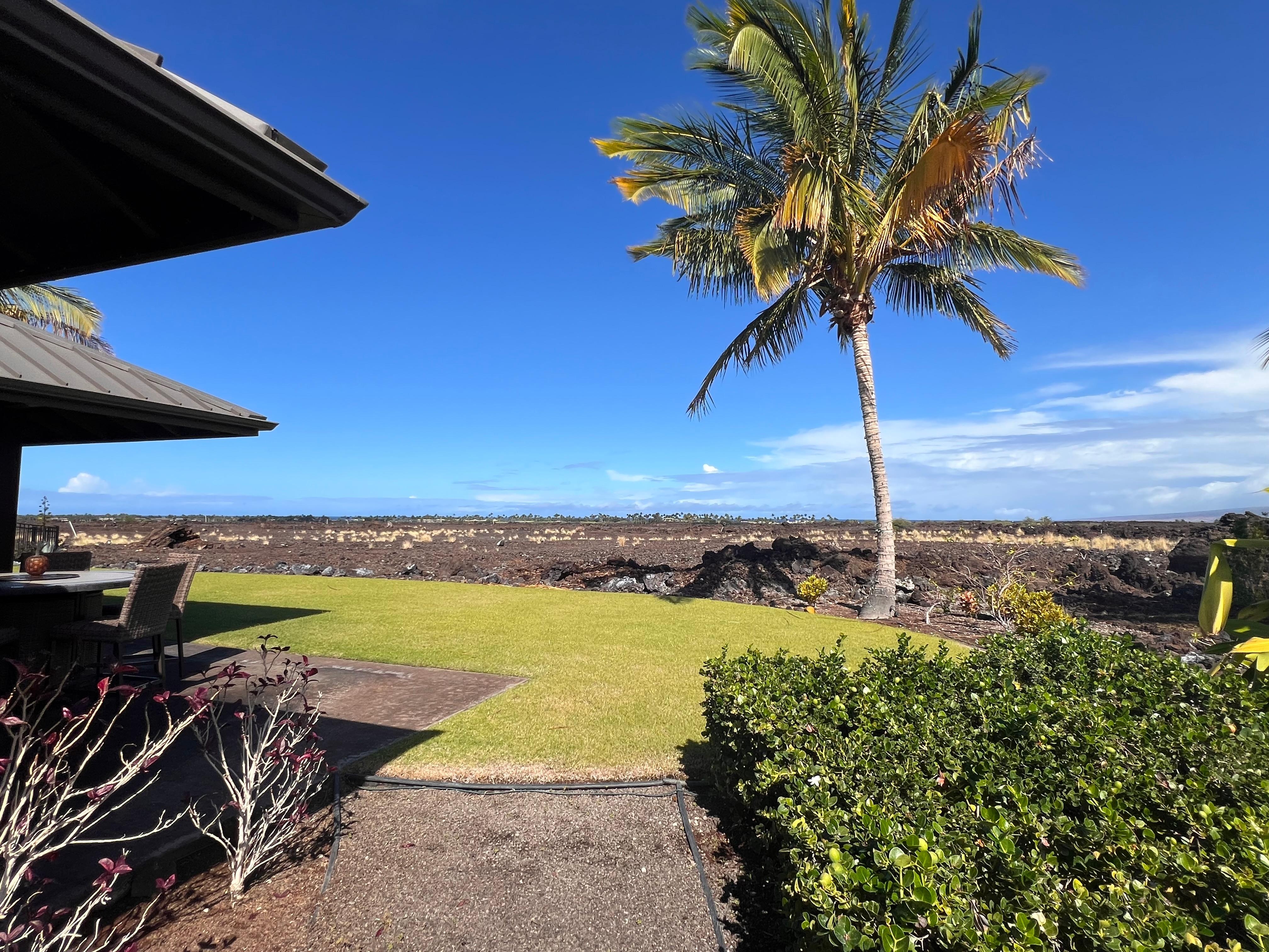 Beautiful view from the patio!