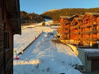 View from the side balcony