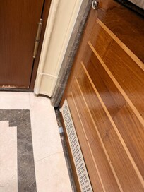 Broken decorative panel