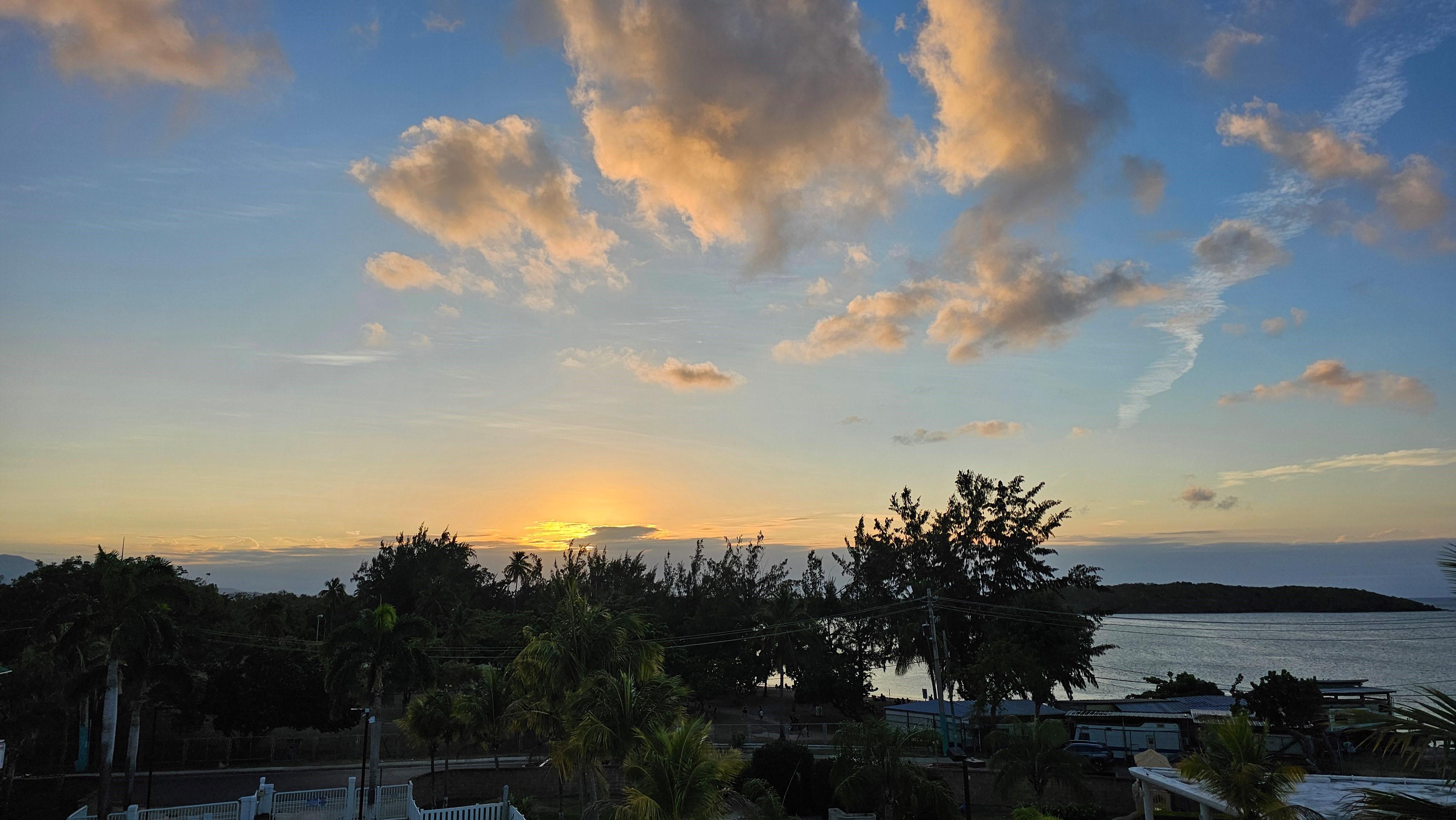 A sunset view from the terrace that will make you sad to leave, but excited to come back. 