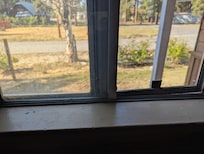 Above kitchen sink