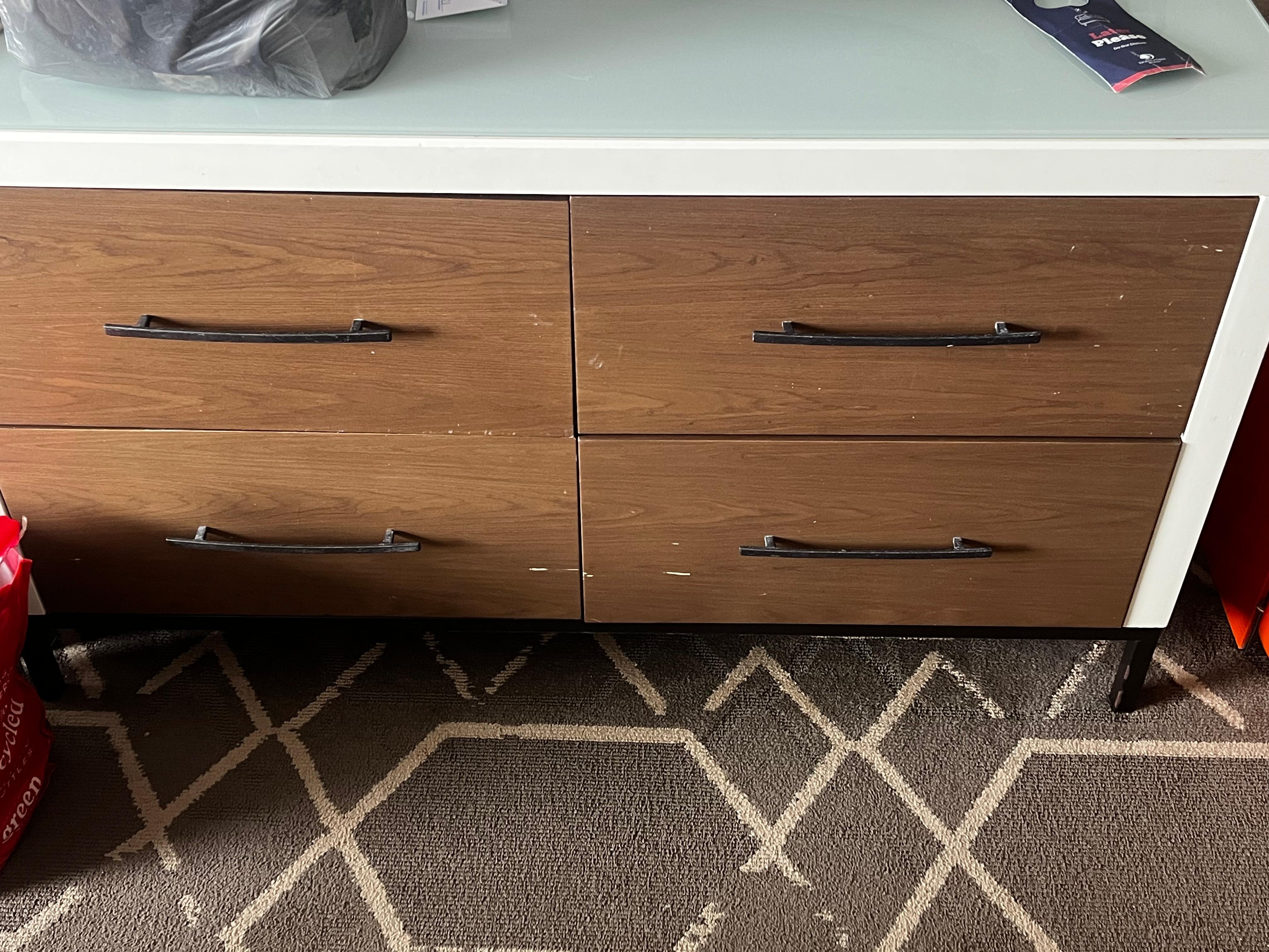 The furniture as you can see if you zoom in is pretty beat up