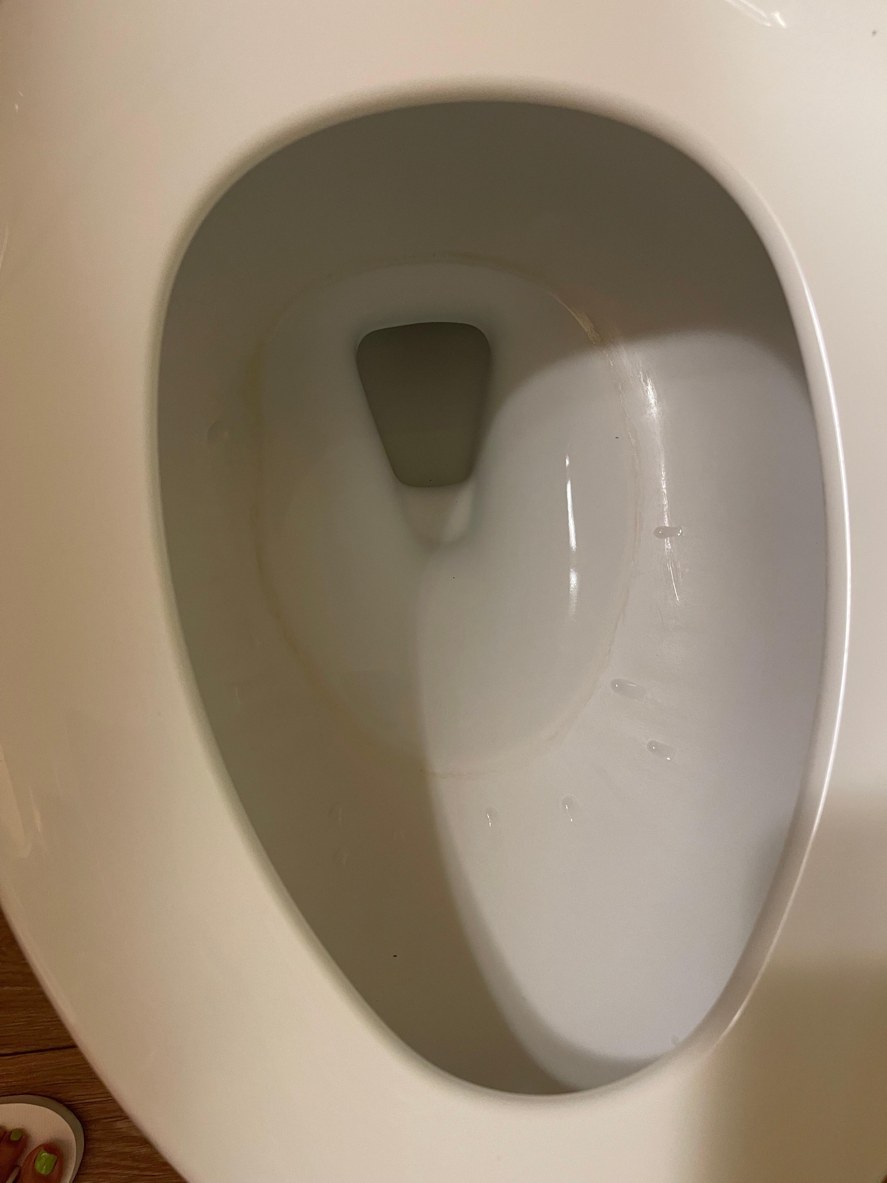 Toilet was dirty