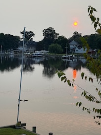Sunrise from the deck