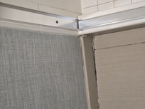 Bathroom had black mold in it
