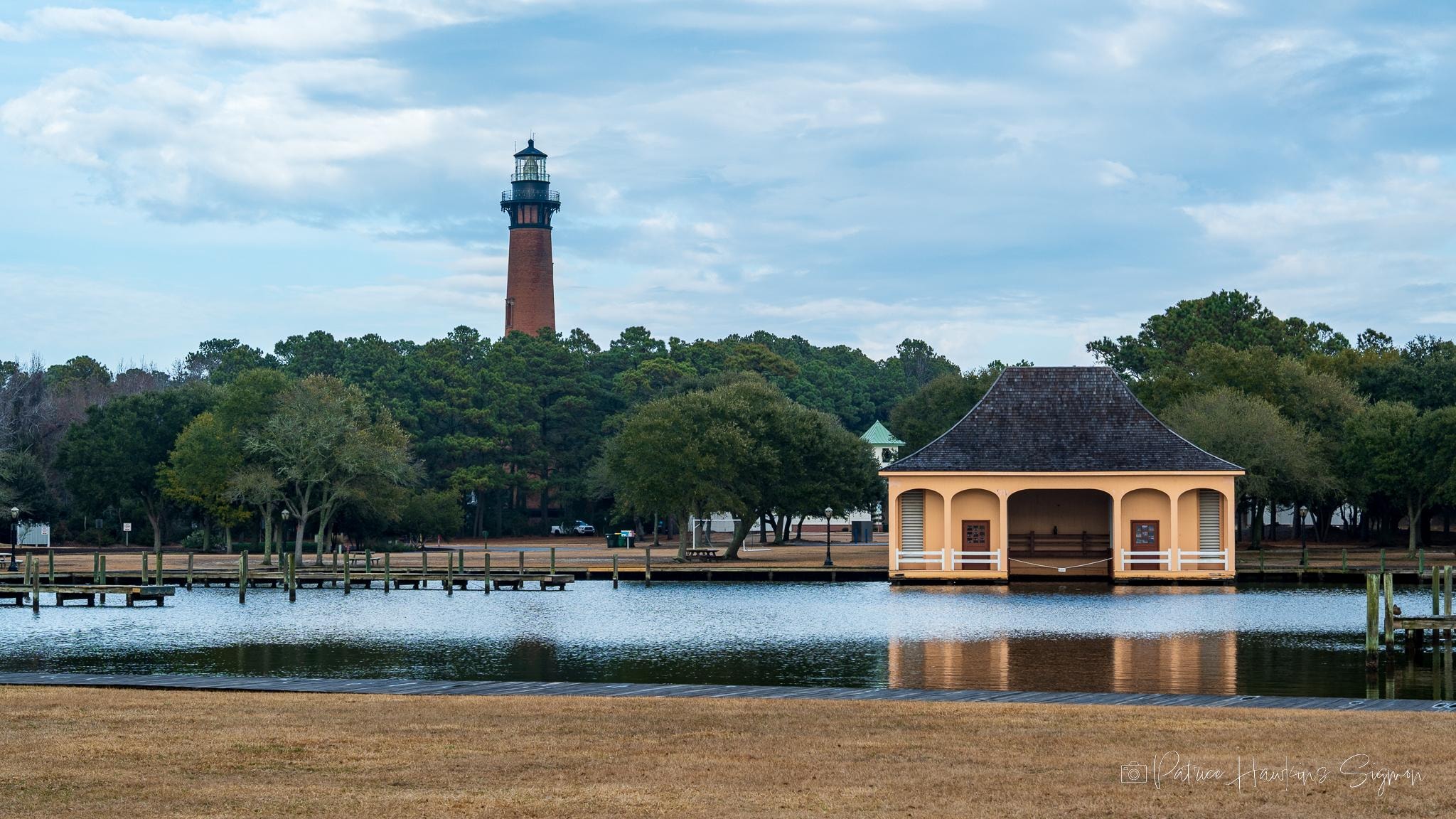 Corolla Historic Park and the adjacent Currituck Beach Light Station