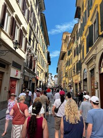 Street outside the apartment