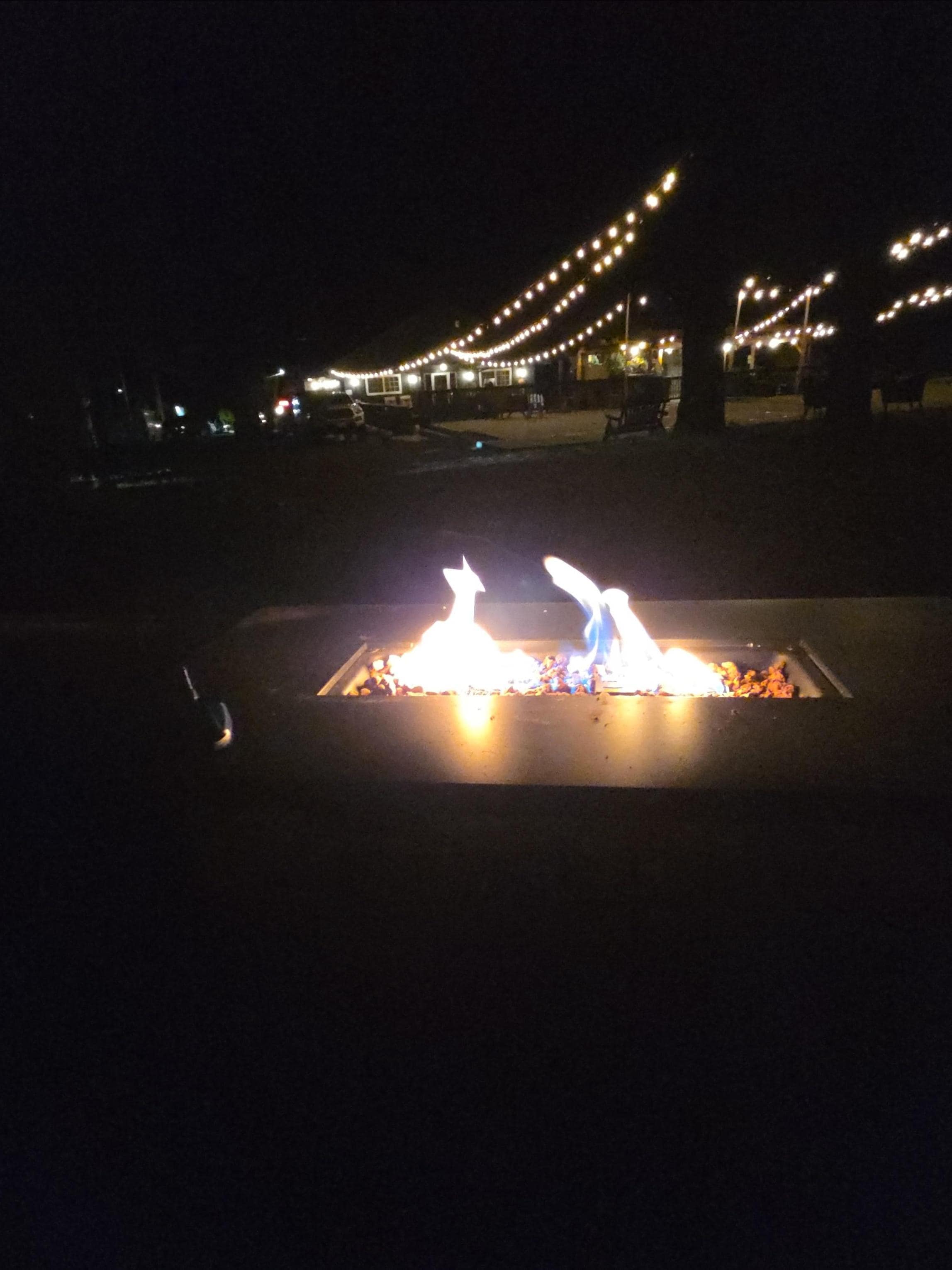 Fire pits was a plus. 