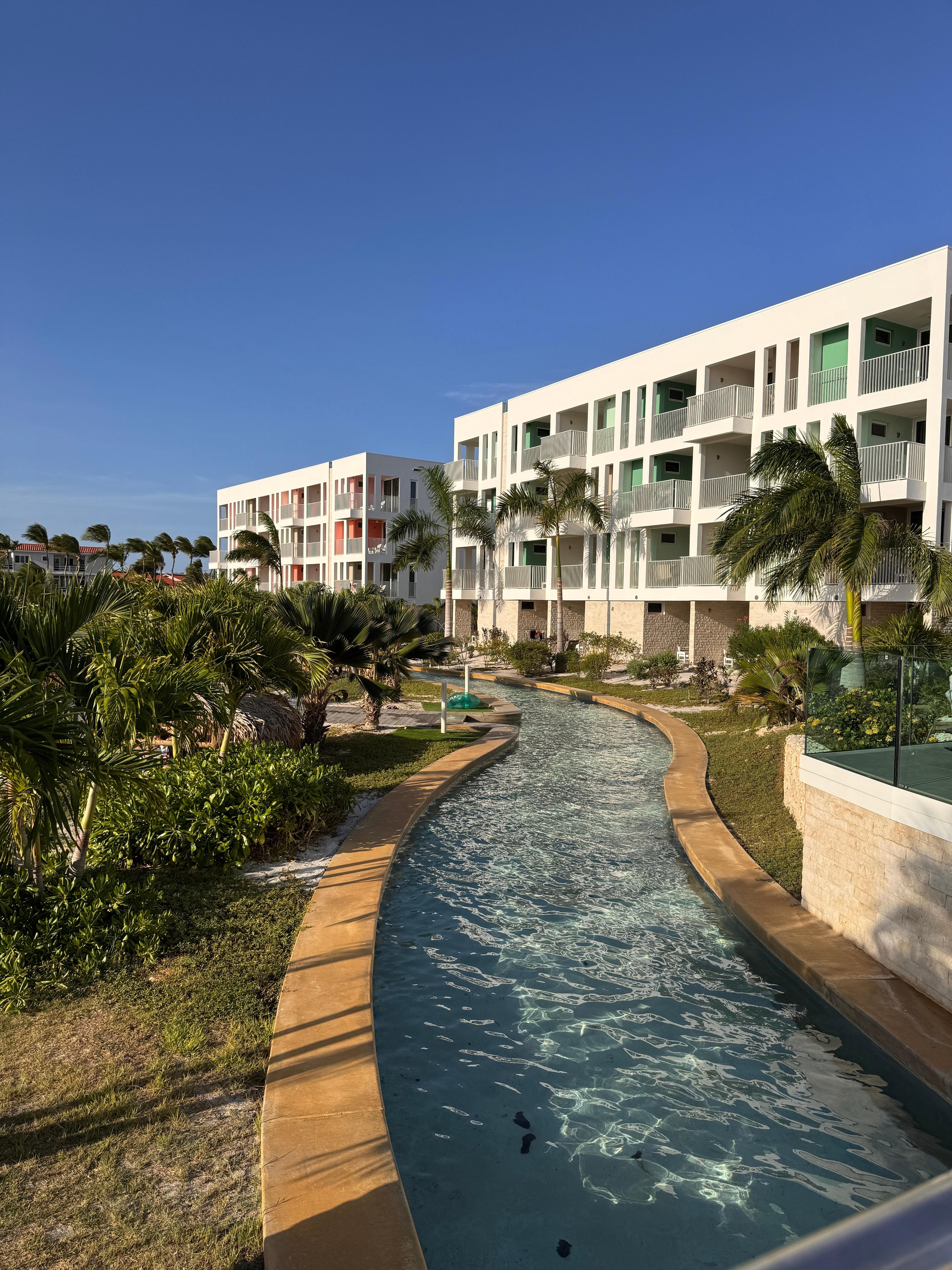 Lazy River at the resort. 