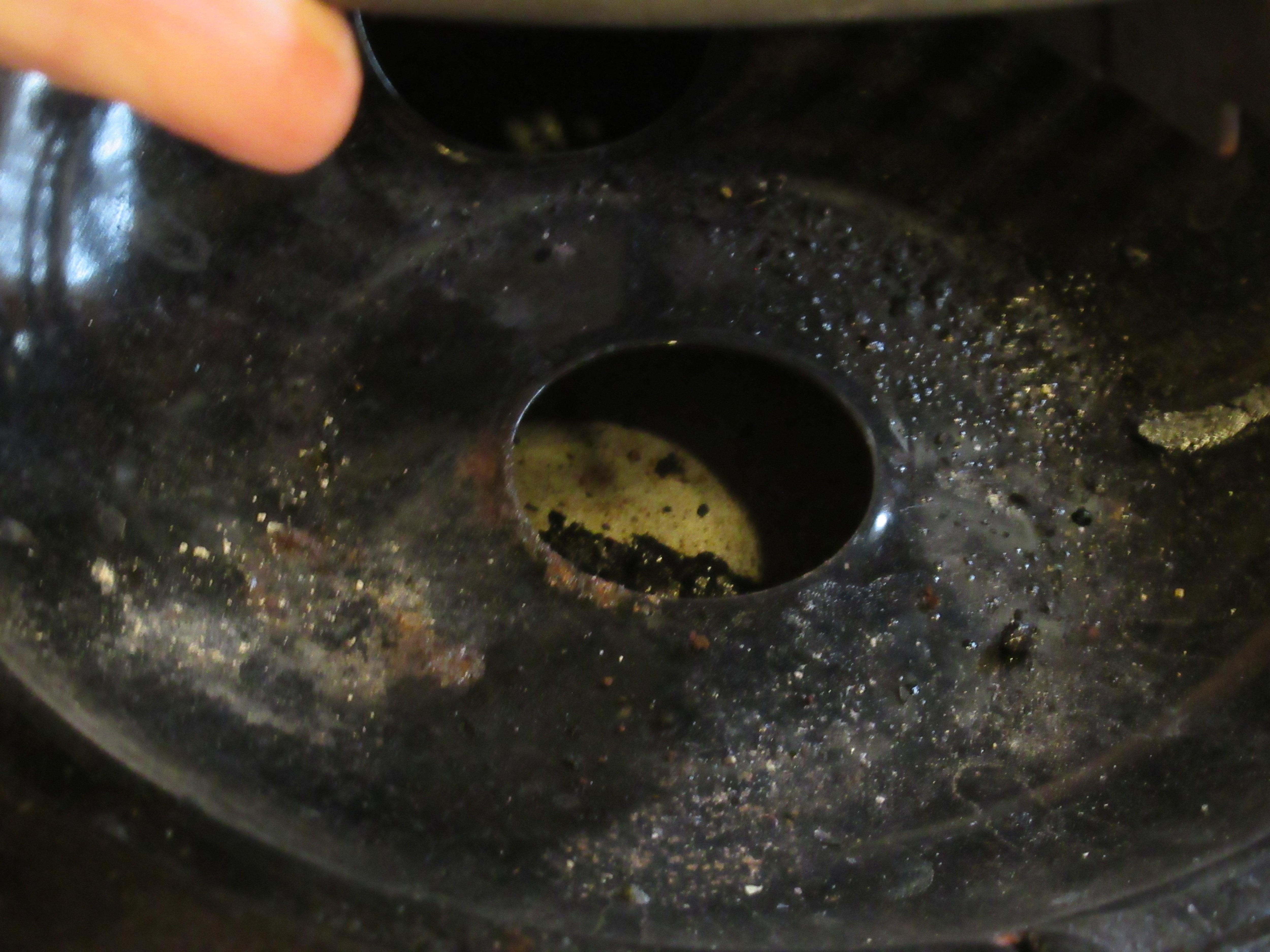 Drip pan on stove top