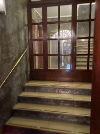 Then you take an elevator to a room they call lobby then again to another aparment with diferent romms on a different floor