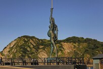 Verity statue ilfracombe