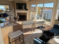 Bright and sunny living room.
