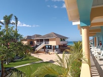 View from room balcony