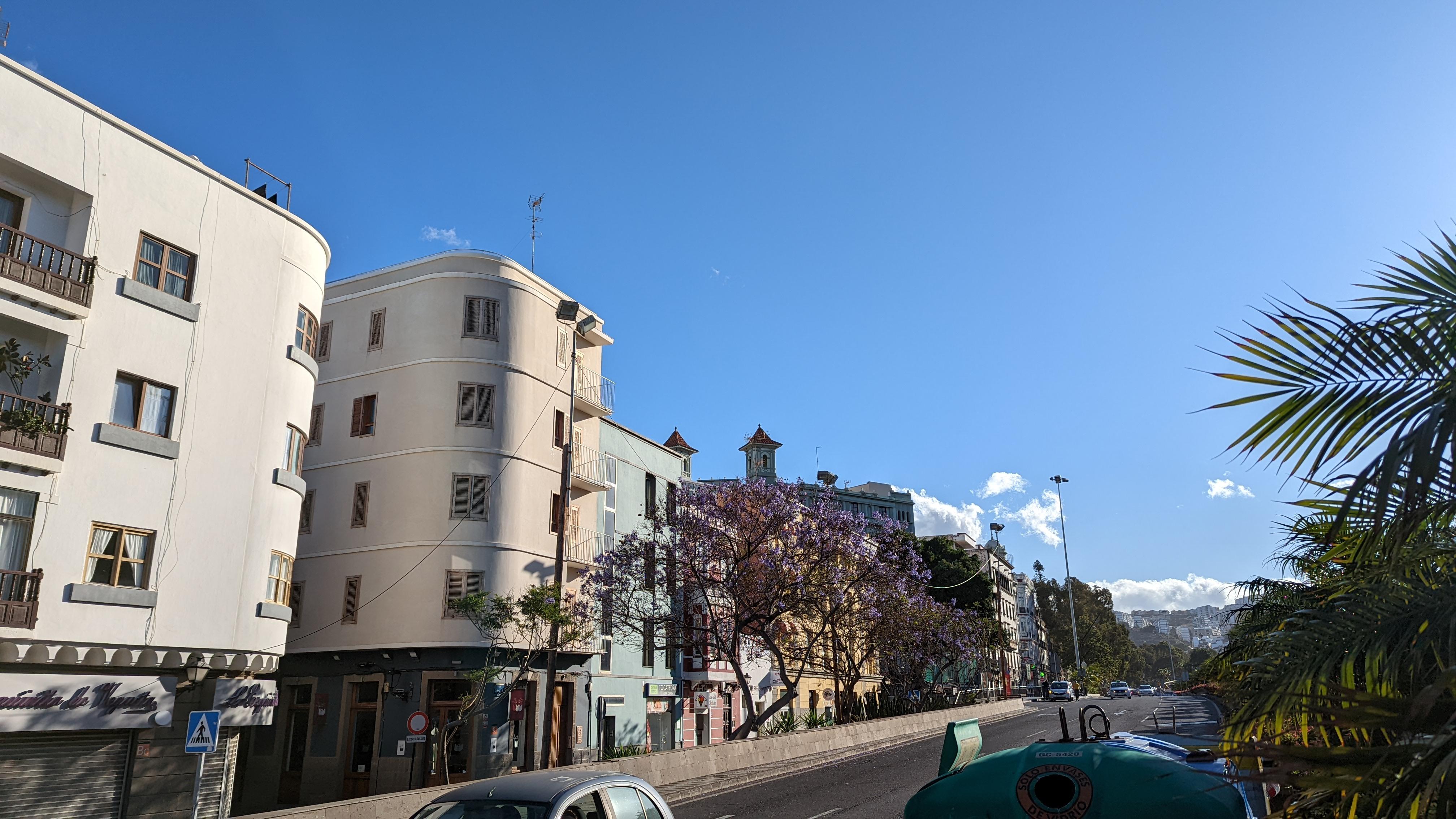 Looking towards apartment