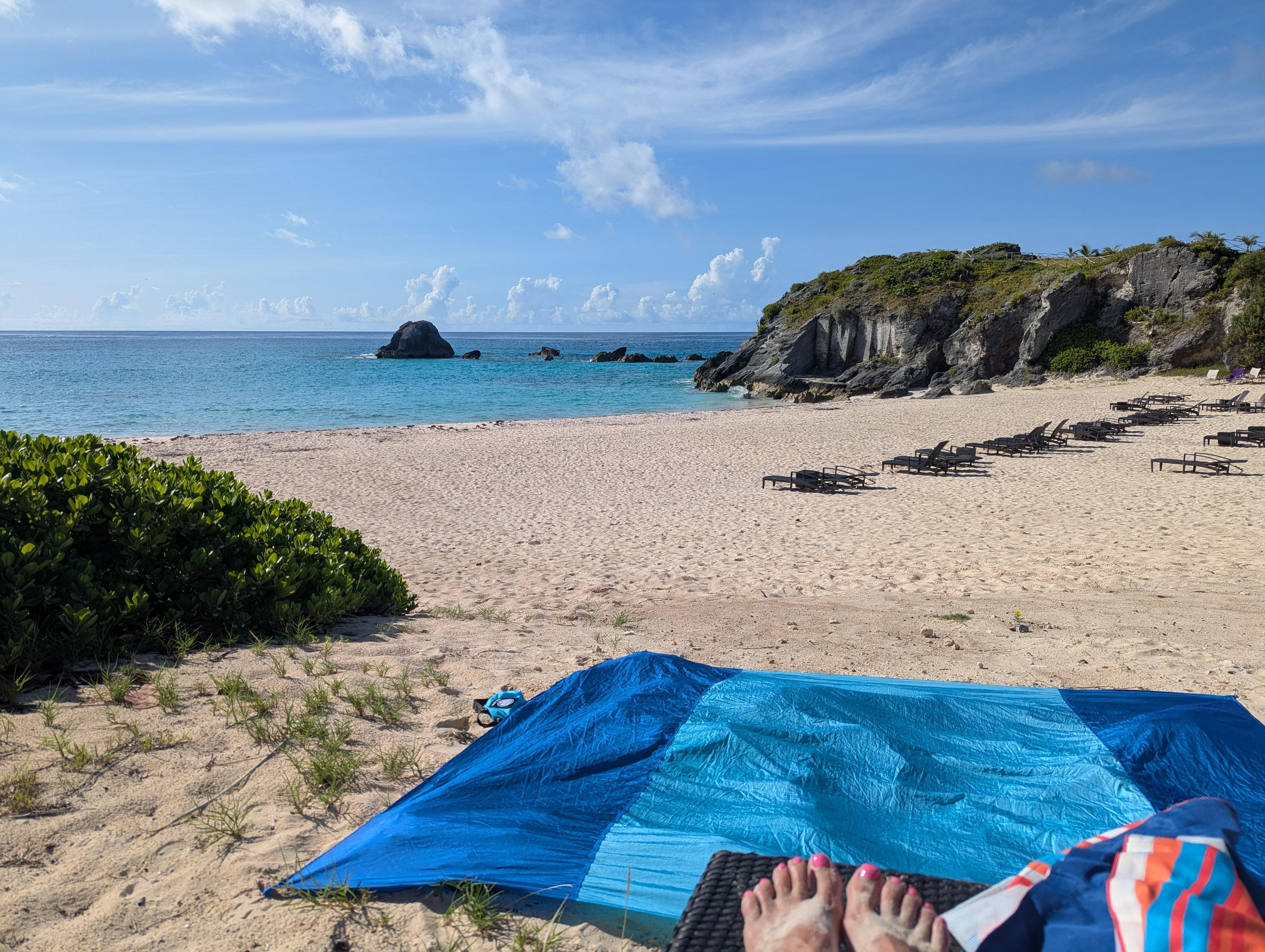 Private beach with GREAT snorkeling.