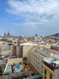 Udsigt fra hotelværelset