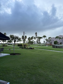 View from the villa patio.