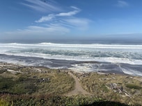 View to the north from deck