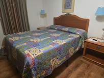 Soft memory foam bed; extra pillows in closet.