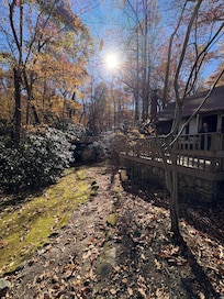 Gorgeous view from the front yard