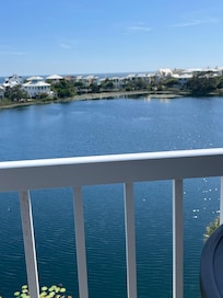 View from the balcony.