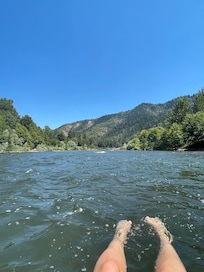 Float from the house to Chinook Park