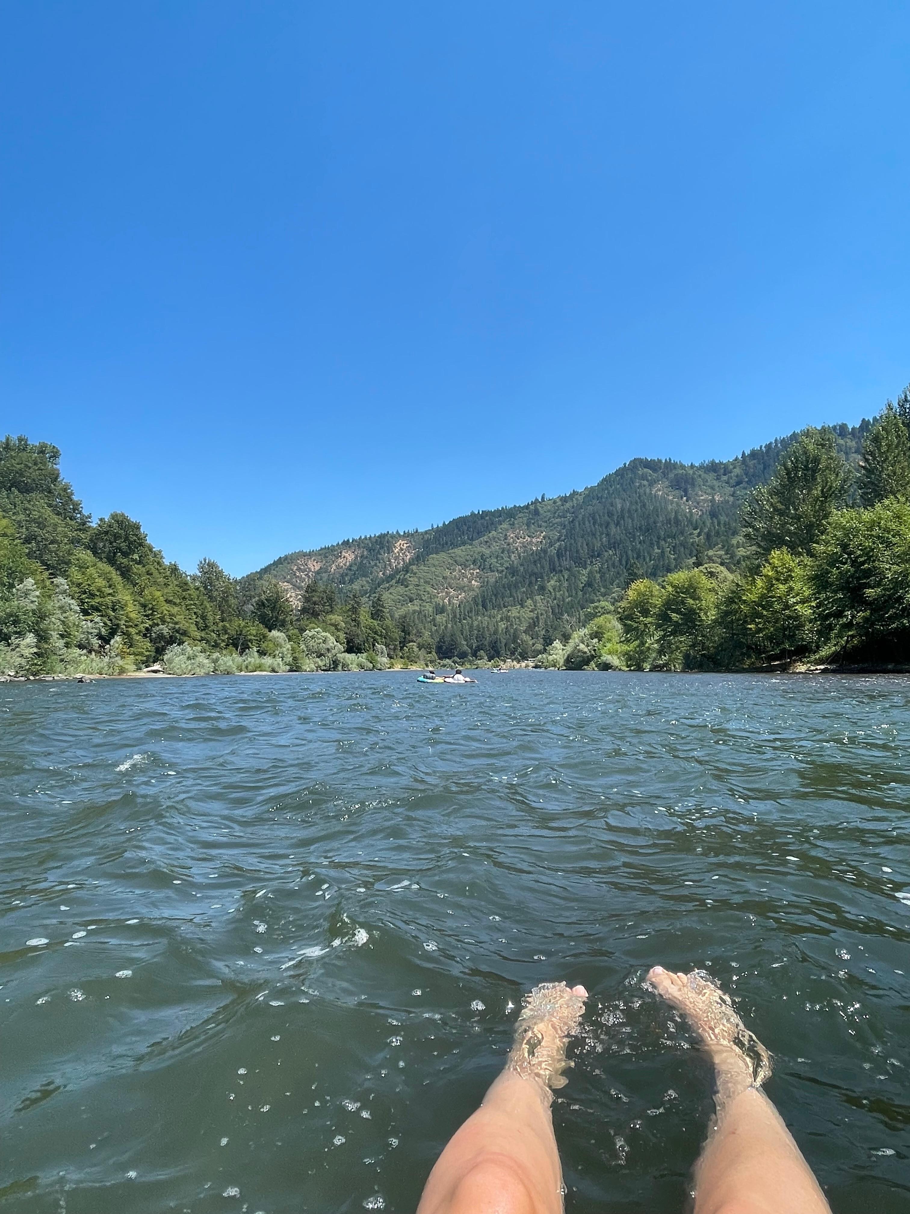 Float from the house to Chinook Park