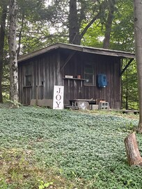 This little landmark about sums it up for us! Lots of joy to be had on this gorgeous property, inside and out!