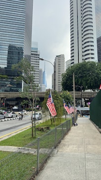 Walk to many restaurants and towers