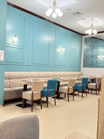 Breakfast dining area
