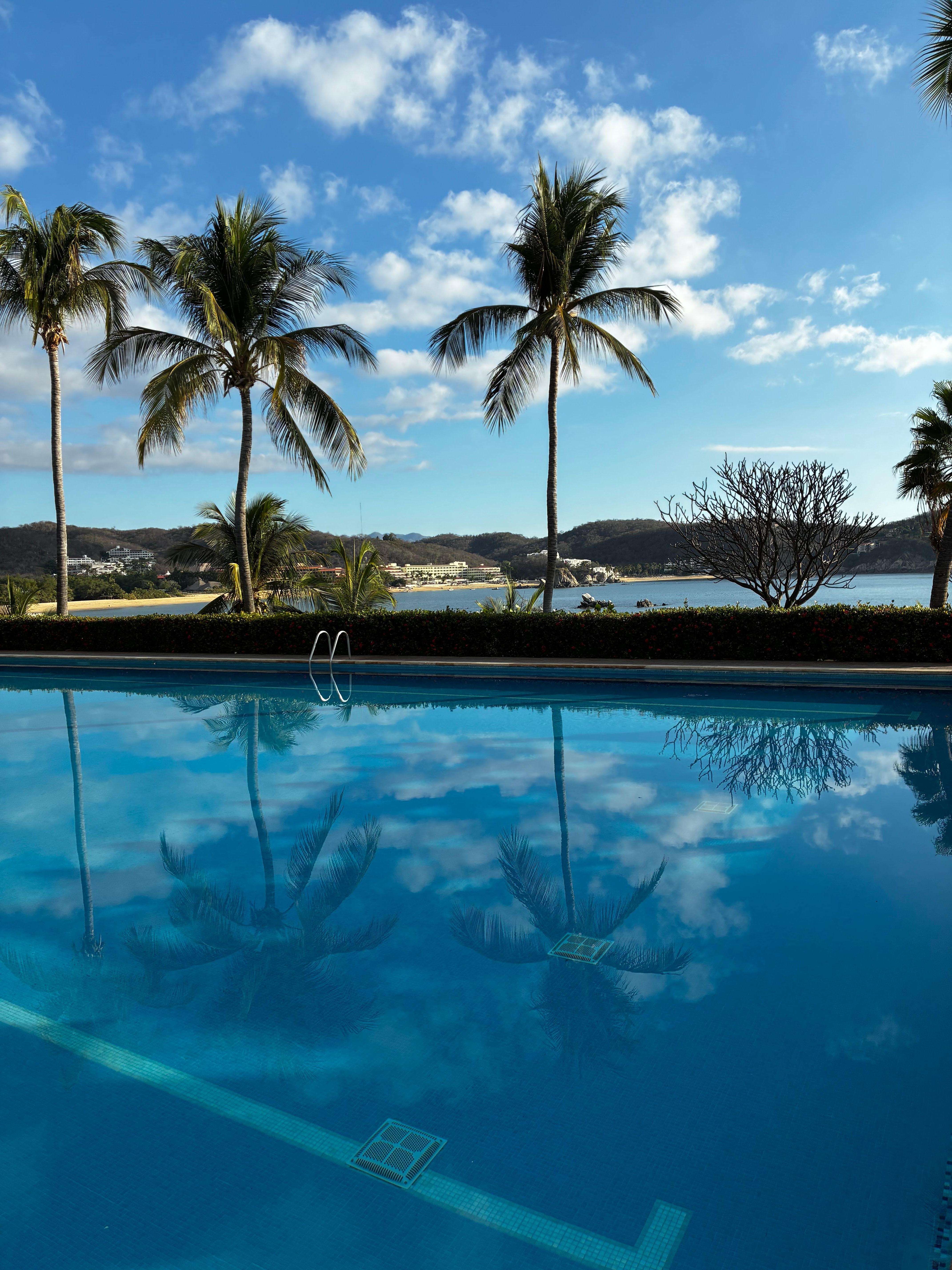 Never went in the pools as we enjoyed the beach and calm ocean everyday!