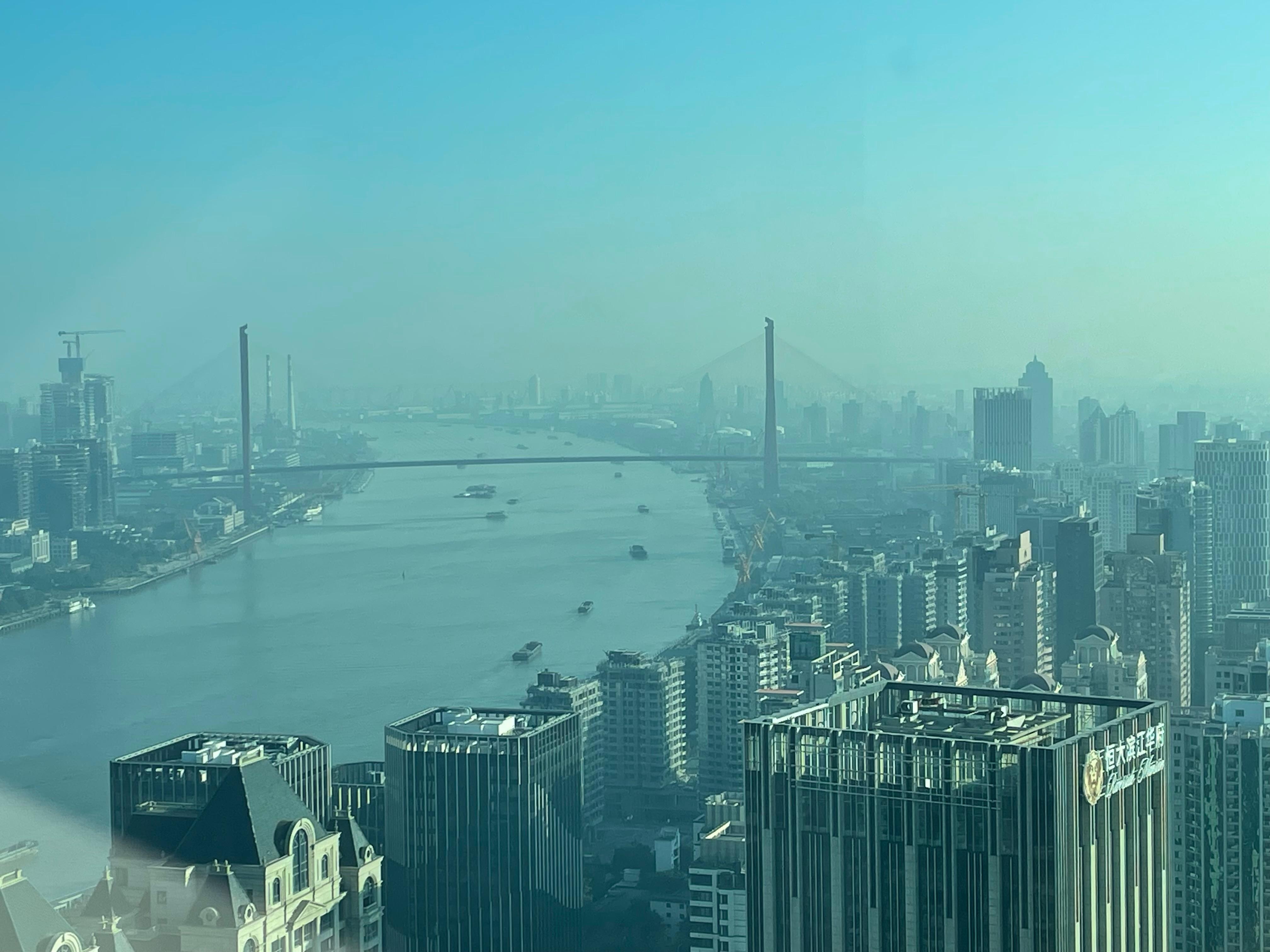 部屋からの景色。いい眺め。