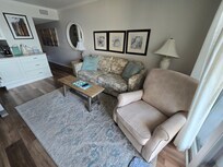 Living area from the balcony doors