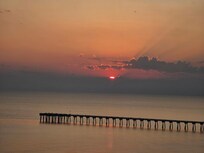 Sunset from balcony