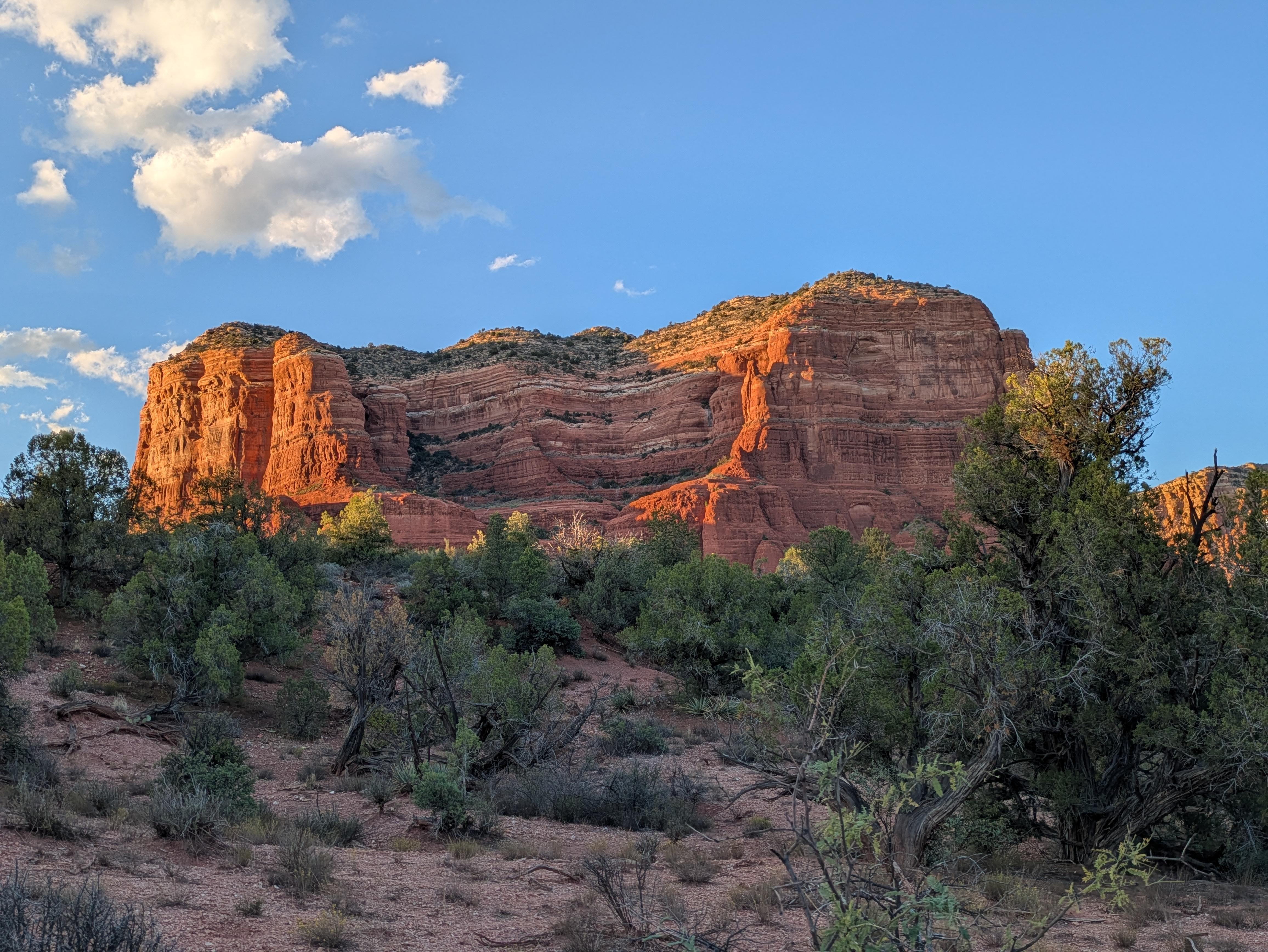Nearby: Courthouse Butte in the Evening