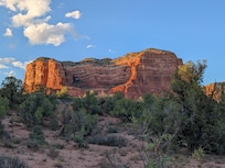 Nearby: Courthouse Butte in the Evening