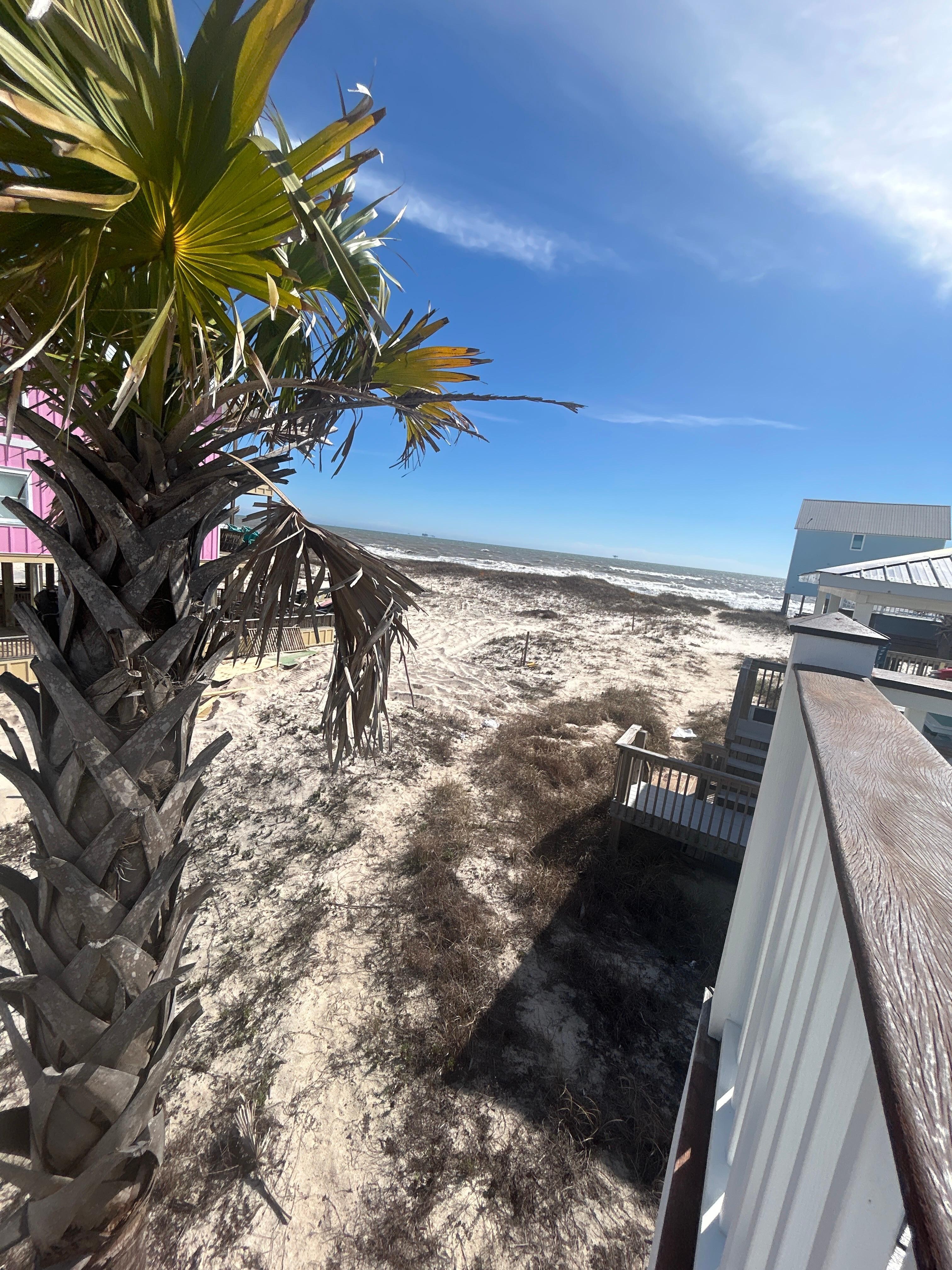 Beach from the back porch!