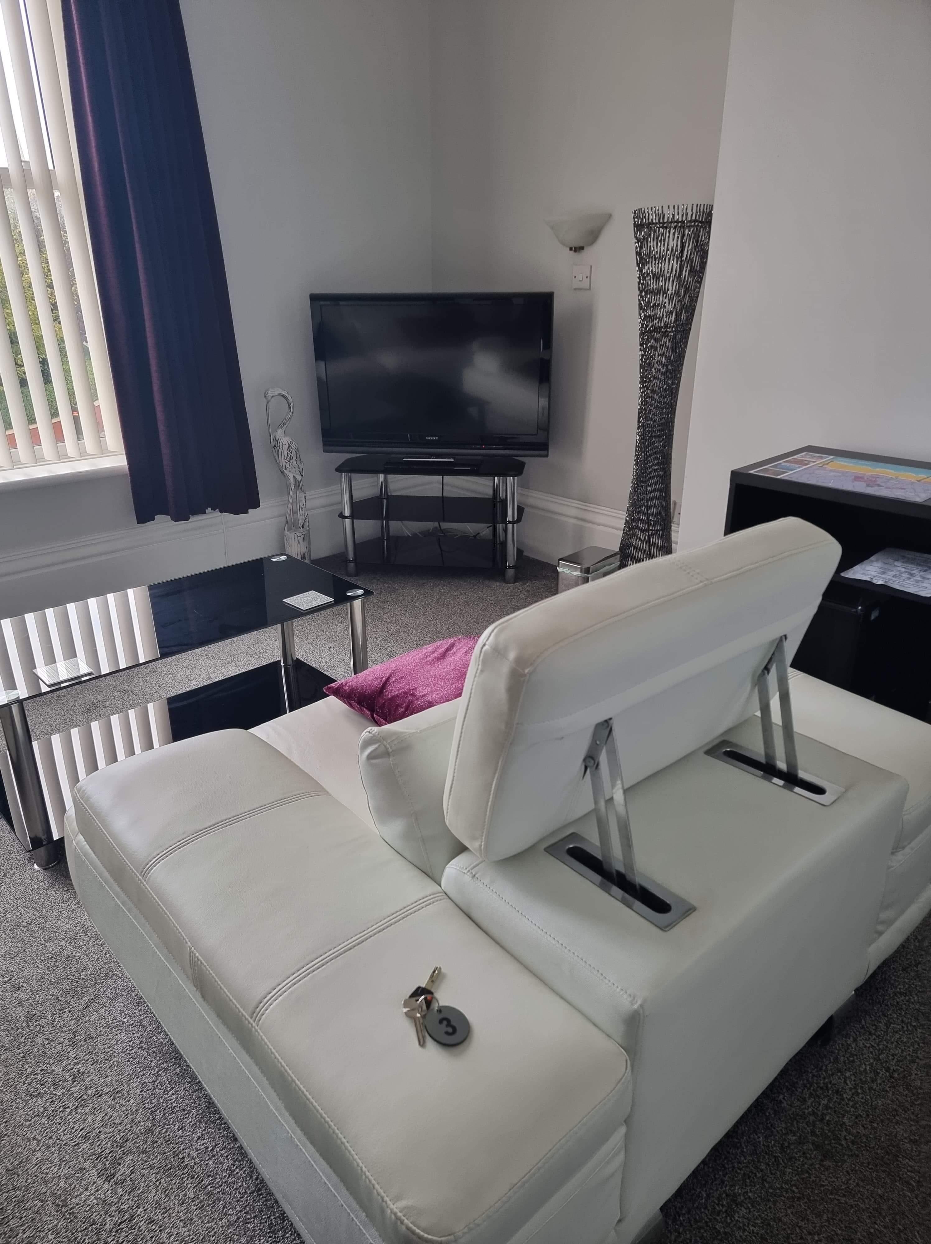 Modern spacious room