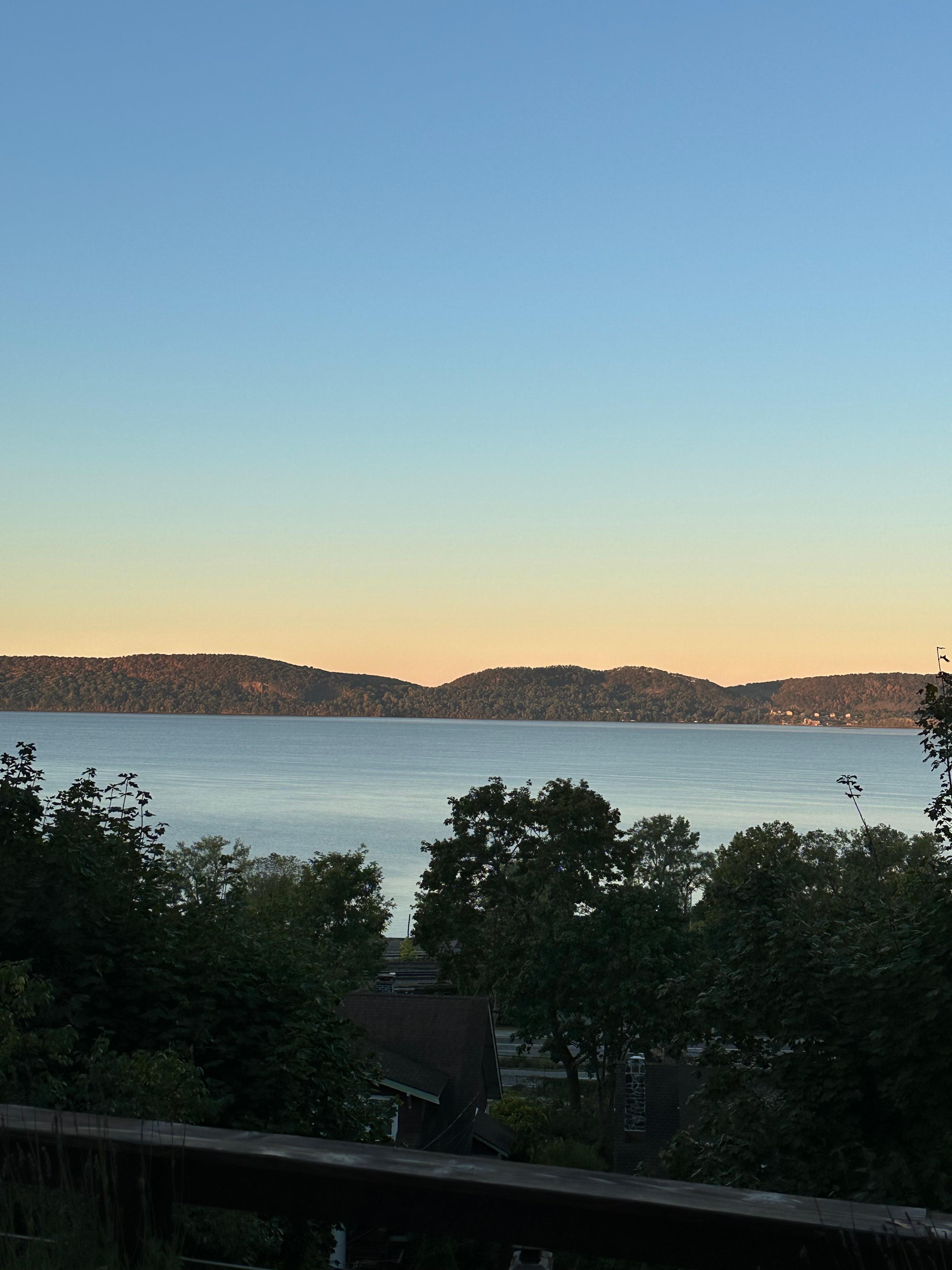 Morning view from master suite