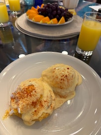 Kitchen well equipped to make eggs Benedict from scratch