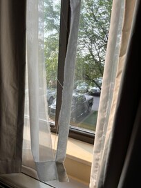 Torn curtain