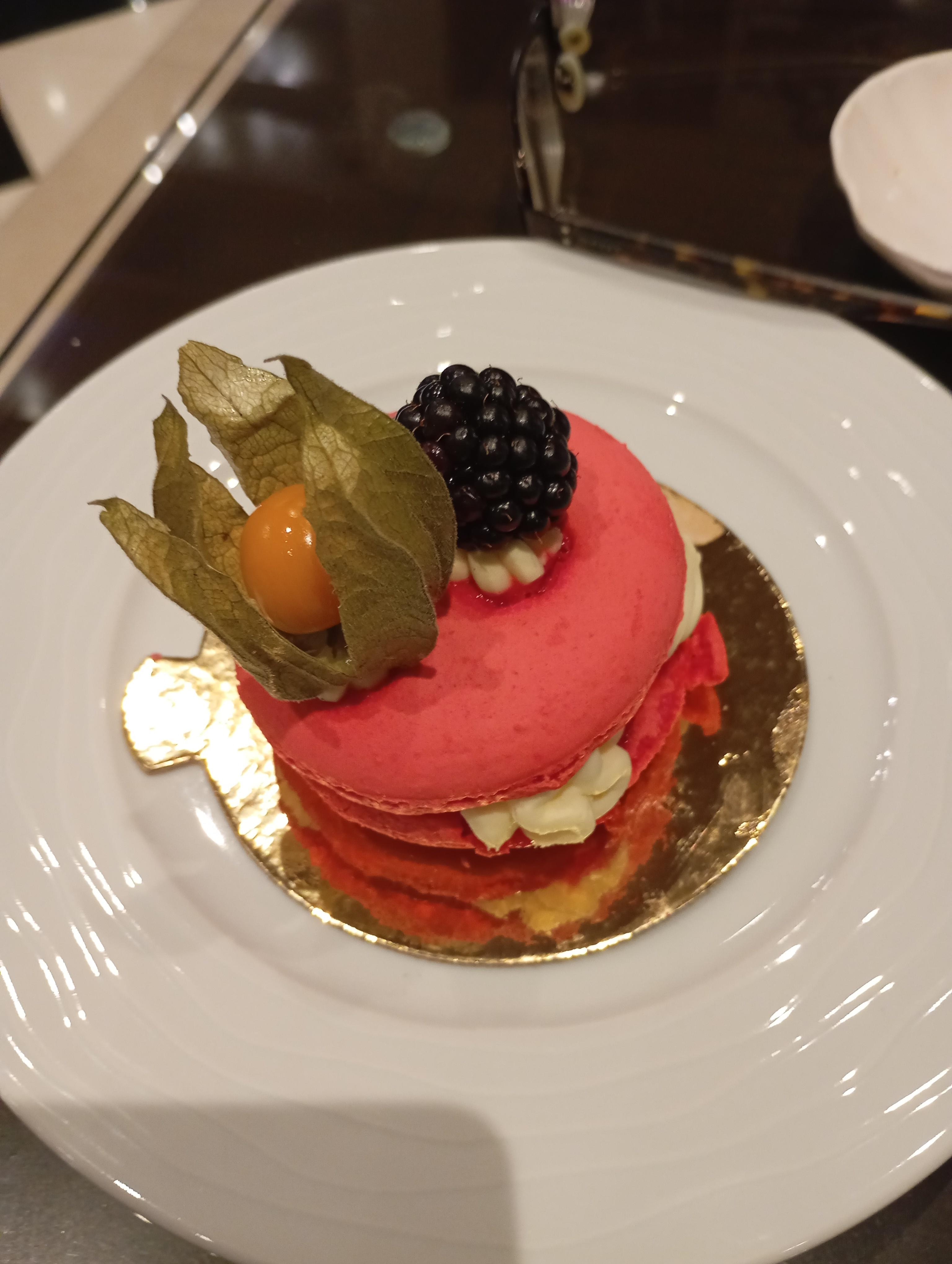 Complementary dessert by management 