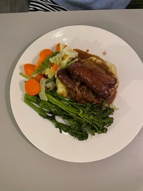 Dinner in the restaurant