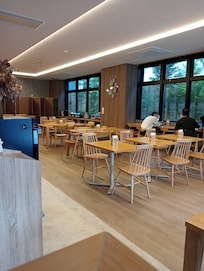 Breakfast and dinning area on ground floor.