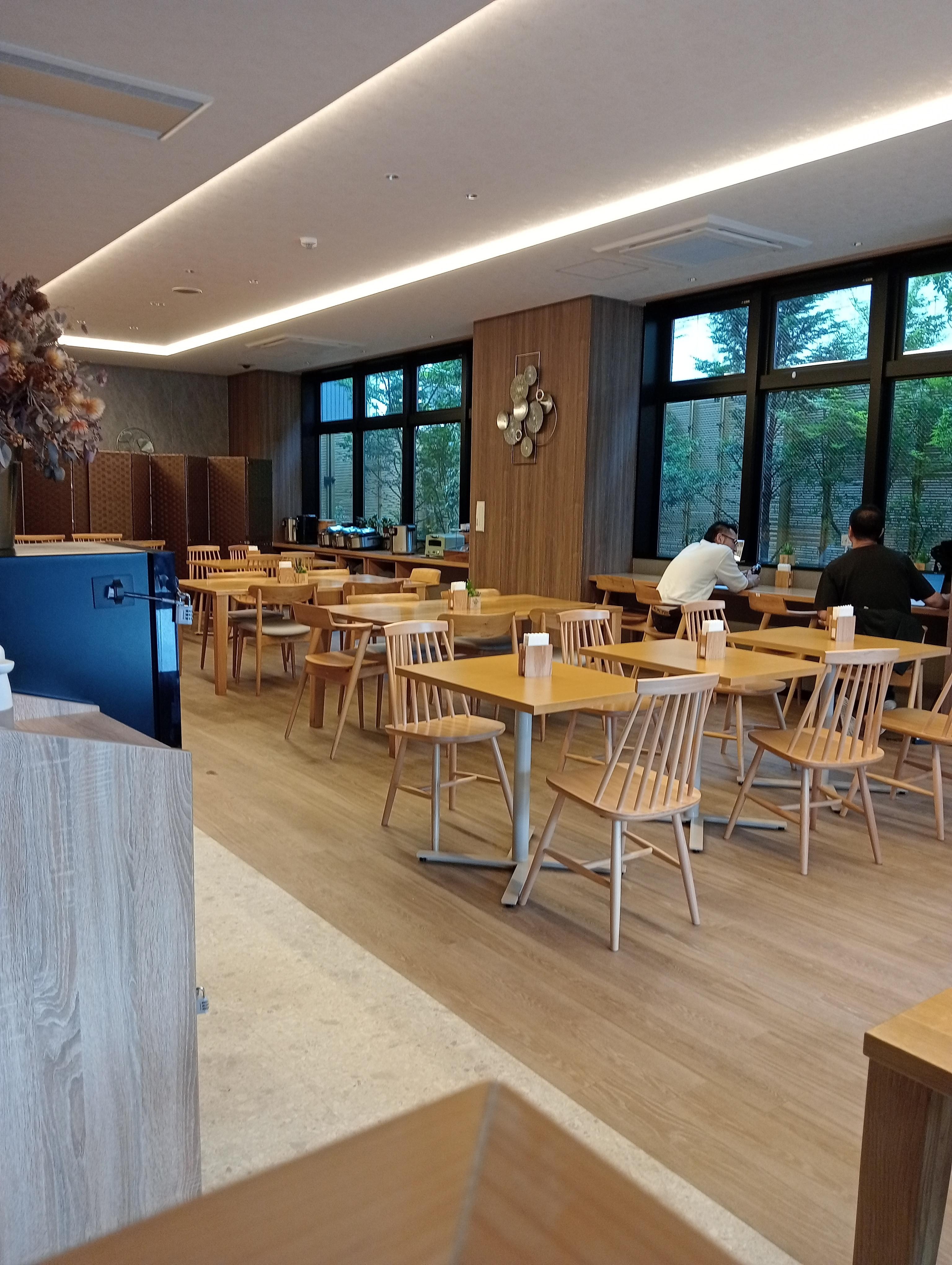 Breakfast and dinning area on ground floor. 