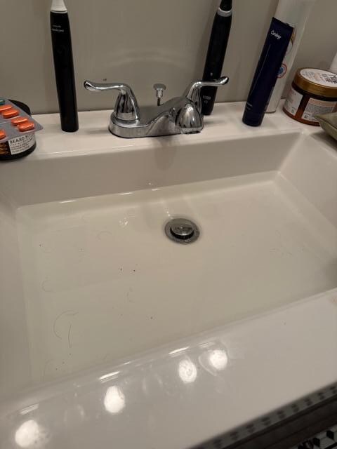 Bathroom Sink Clogged Entire time