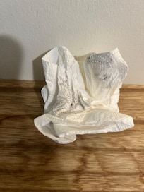 Dirt/filth on bed nightstand