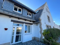 The hotel main entrance